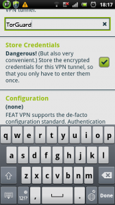 Android OpenVPN Setup