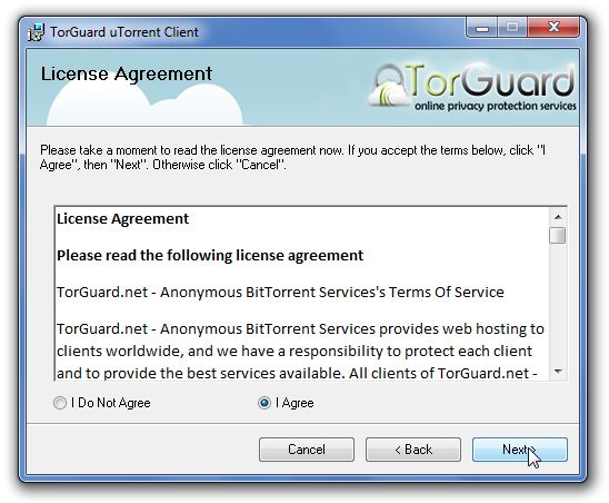 Setup TorGuard Torrent Proxy easily with the uTorrent Auto Installer ...