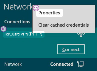 Windows8 PPT VPN Setup: Step 7