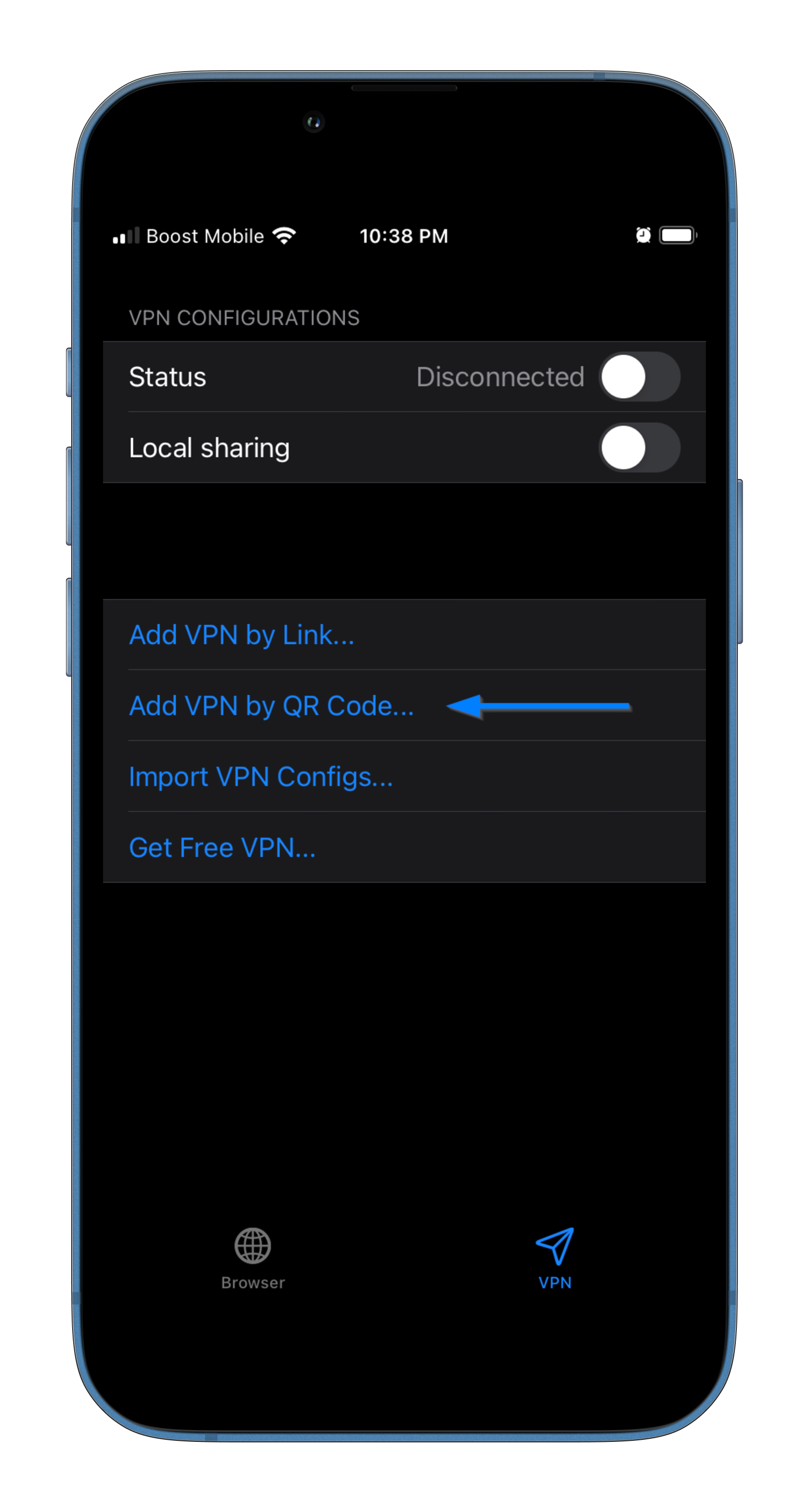How to Connect with TorGuard&rsquo;s Vmess Proxy on iOS using FairVPN 