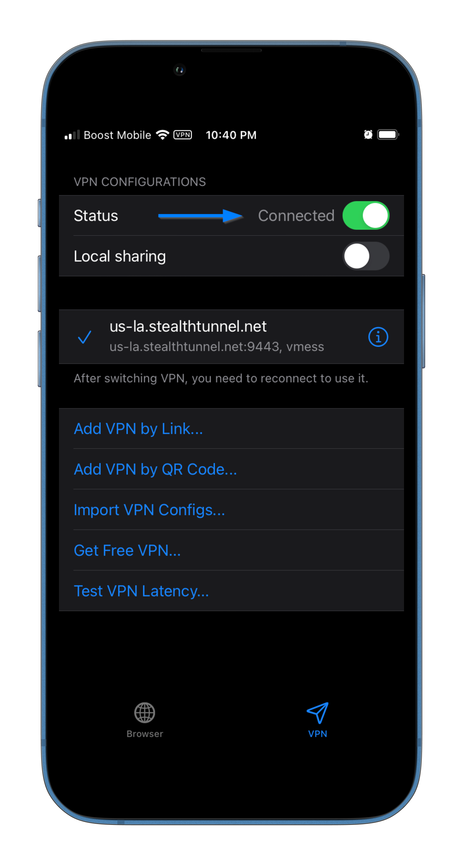 vpn10 ios