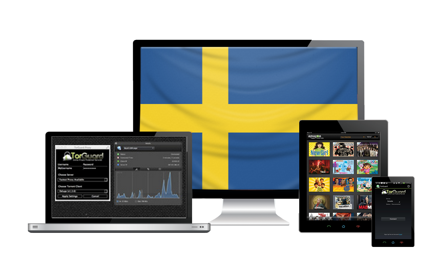 VPN Service based in Sweden