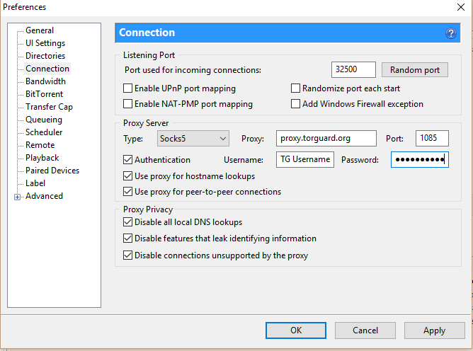 How to setup a Proxy in On Windows - TorGuard